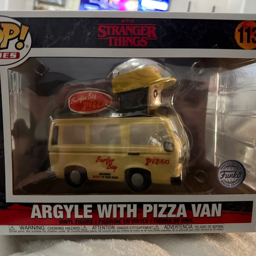 Funko Surfer Boy Pizza Van Vinyl Figure